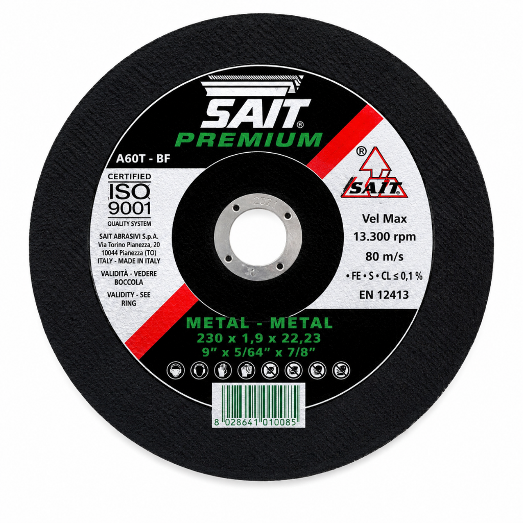 Sait 115mm A60P Inox & Metal Cutting Disc - SAITEKO-TM