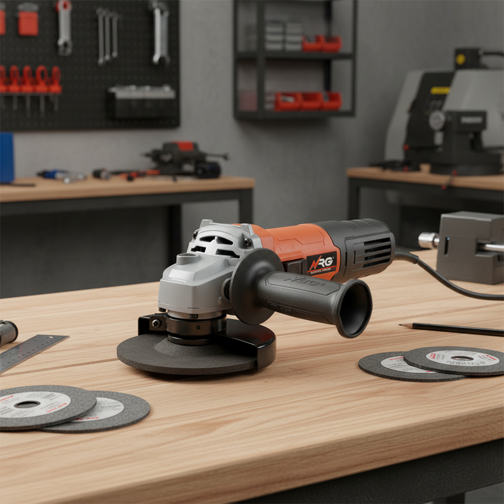 NRG 4.5/115mm Angle Grinder 800W - NWS8-115G2