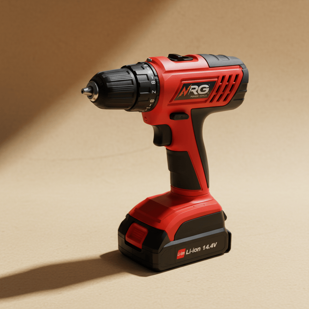 NRG Lithium-Ion Cordless Drill 14.4V with 1.5Ah Battery - NBS14.4-2LI