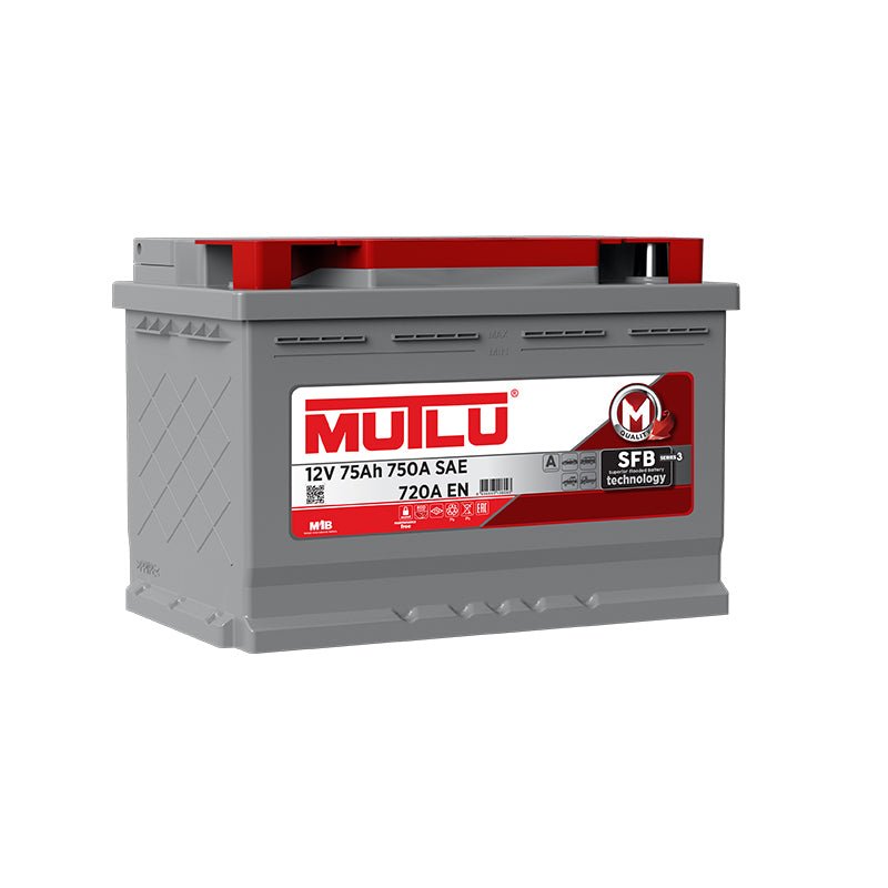 Mutlu 15 Plate Car Battery 75AH Auto Supply Master