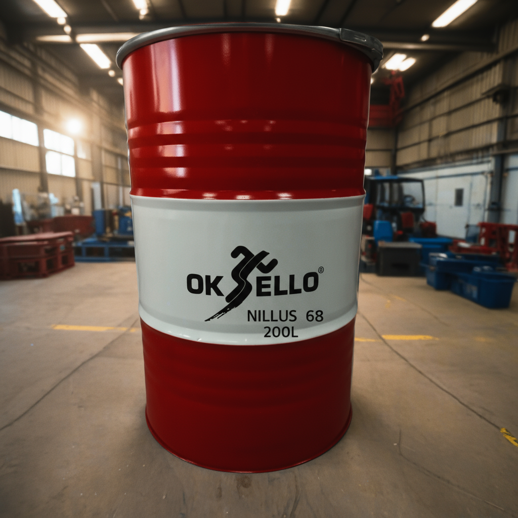 Oksello Nillus 68 Hydraulic Oil - 200L Auto SupplyMaster