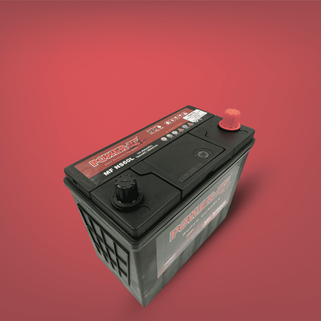 Powerjet 13 Plates 12V Car Battery 45Ah - NS60L Auto SupplyMaster