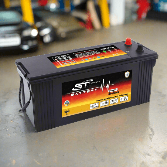 S&T Power Heavy Duty Truck Battery 12V 120AH DIN - N120MF Auto Supply Master