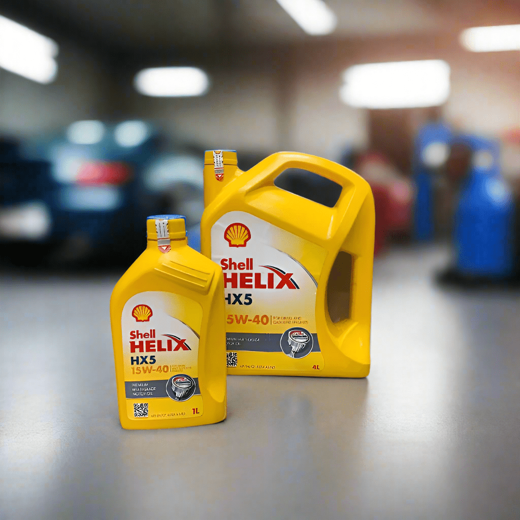 Shell Helix HX5 Engine Oil 1L/4L - 15W-40 Auto Supply Master