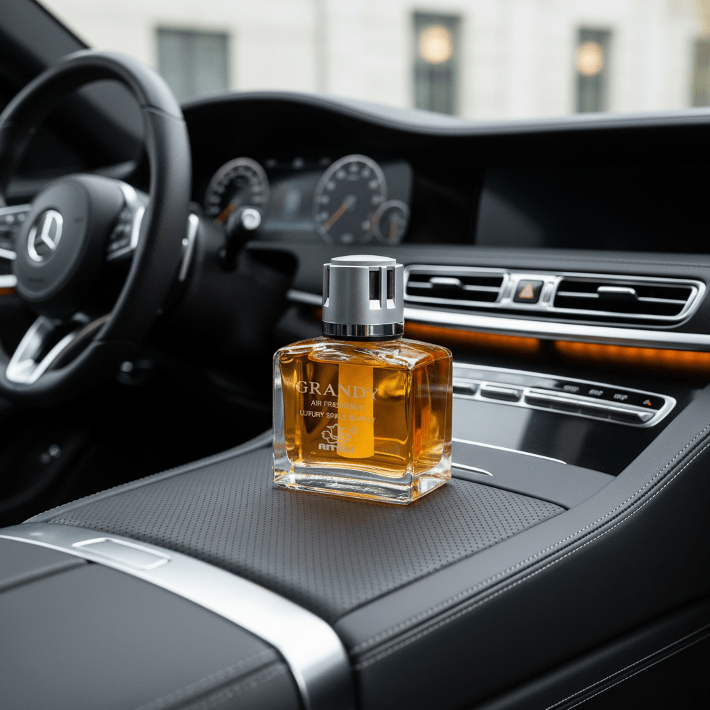 Supply Master Aiteli Grandy Long-Lasting Dashboard Car Air Freshener with Decorative Diffuser Bottle - DA-096