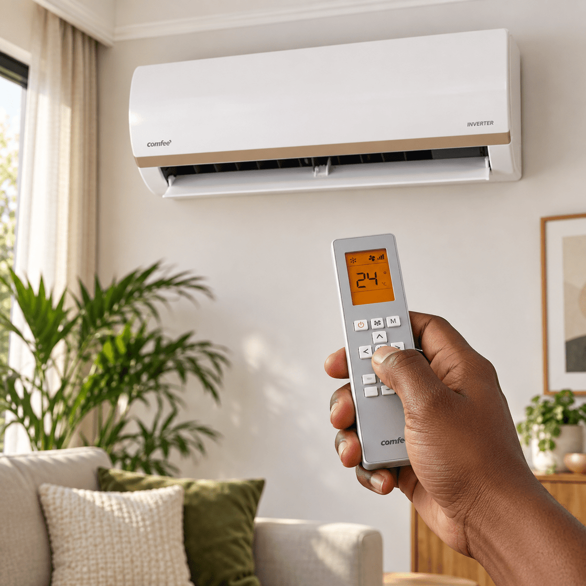 Supply Master Comfee Highwall Inverter Air Conditioner with WiFi & R410A Refrigerant | 1.5HP, 2.0HP & 2.5HP