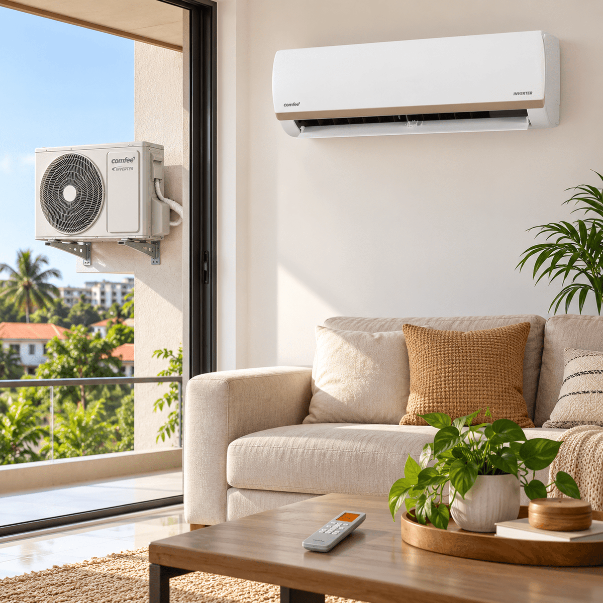 Supply Master Comfee Highwall Inverter Air Conditioner with WiFi & R410A Refrigerant | 1.5HP, 2.0HP & 2.5HP