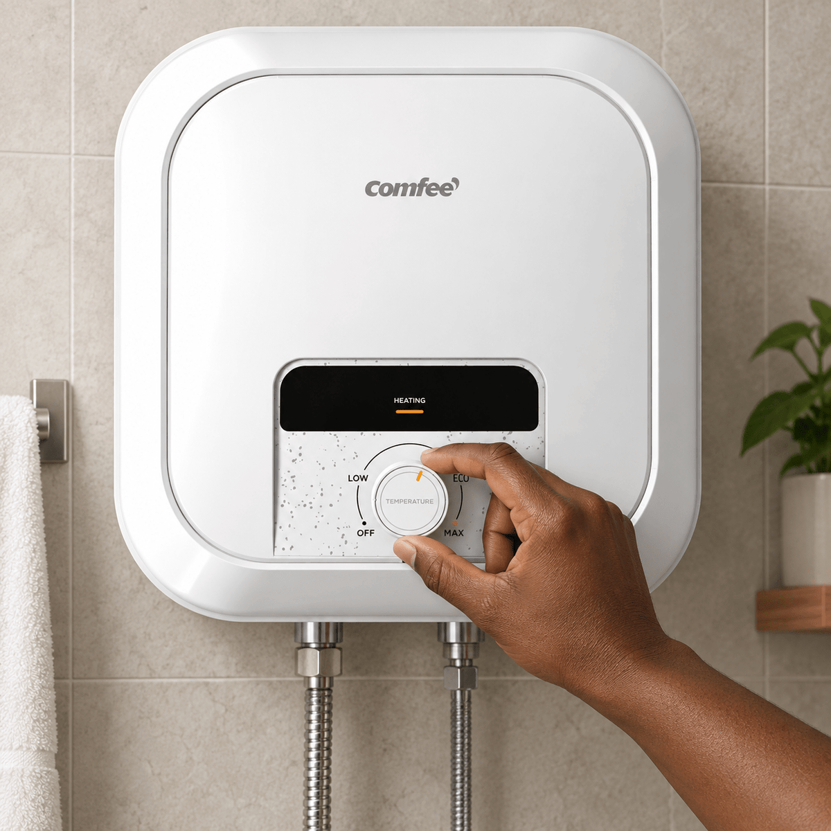 Supply Master Comfee Vertical Electric Storage Water Heater with Enamel Tank & Multi-Level Protection | 10L, 15L & 30L