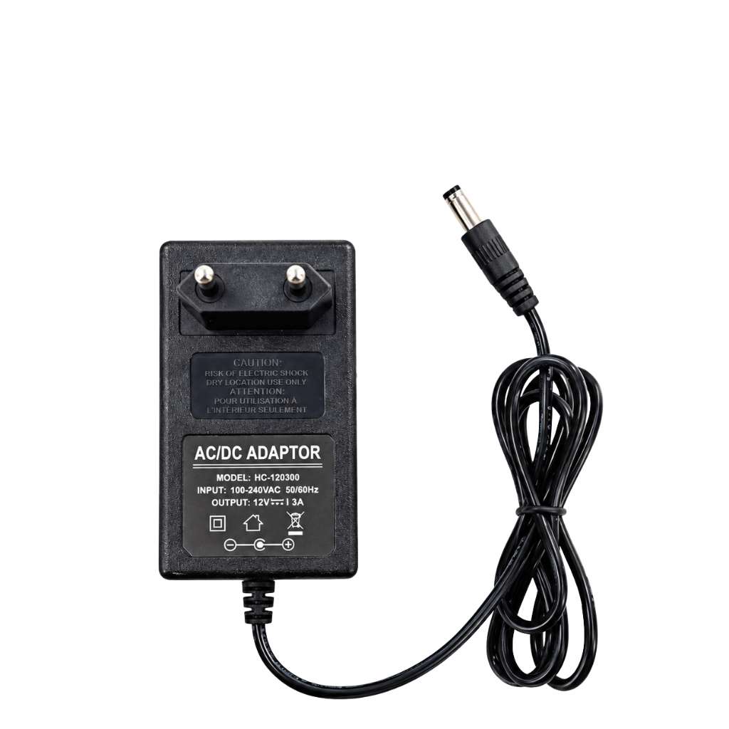 Supply Master Coofix 12V 3A AC/DC Power Adapter with Barrel Connector - 27485