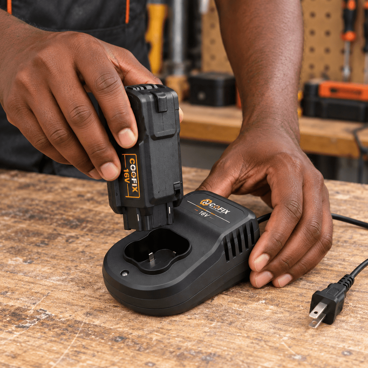 Supply Master Coofix 16V Battery Charger for Coofix Cordless Power Tools - 27475