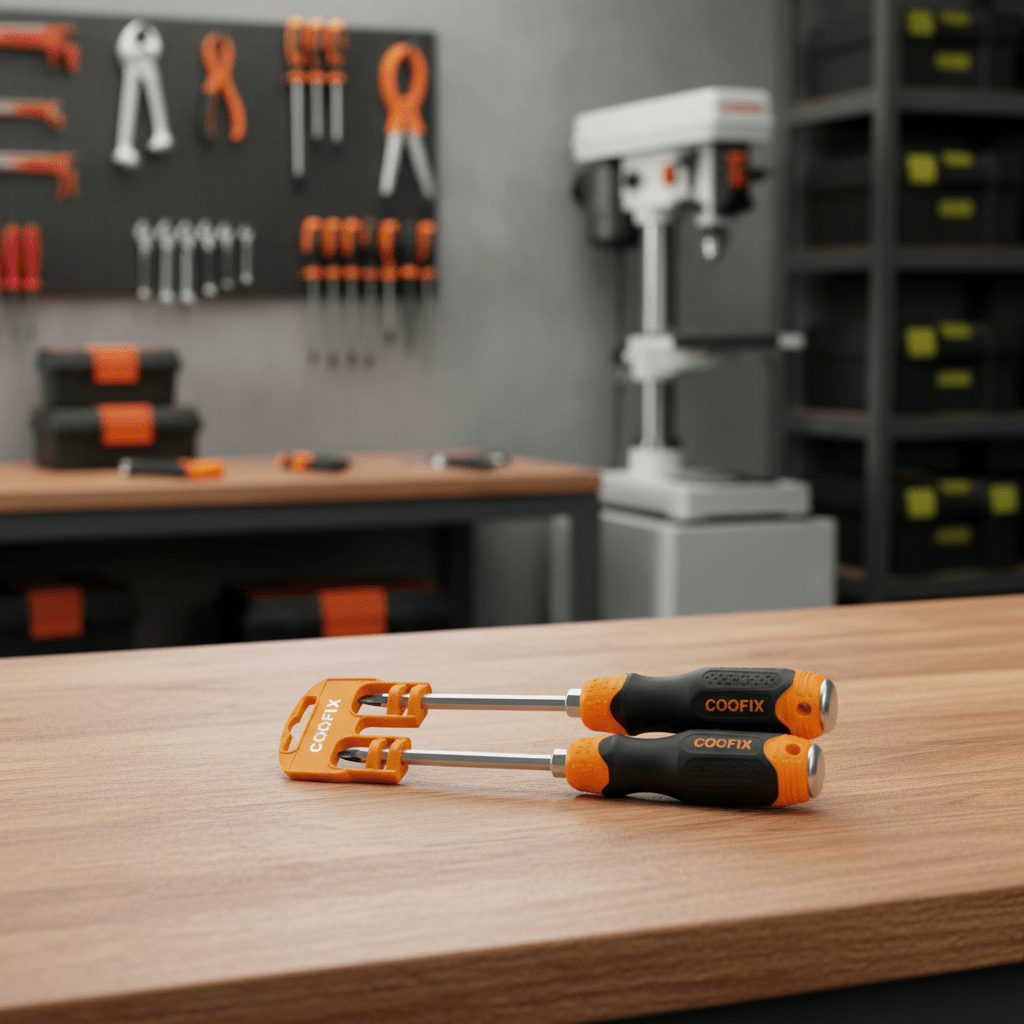 Supply Master Coofix 2-Piece Go-Through Impact Screwdriver Set - 27501