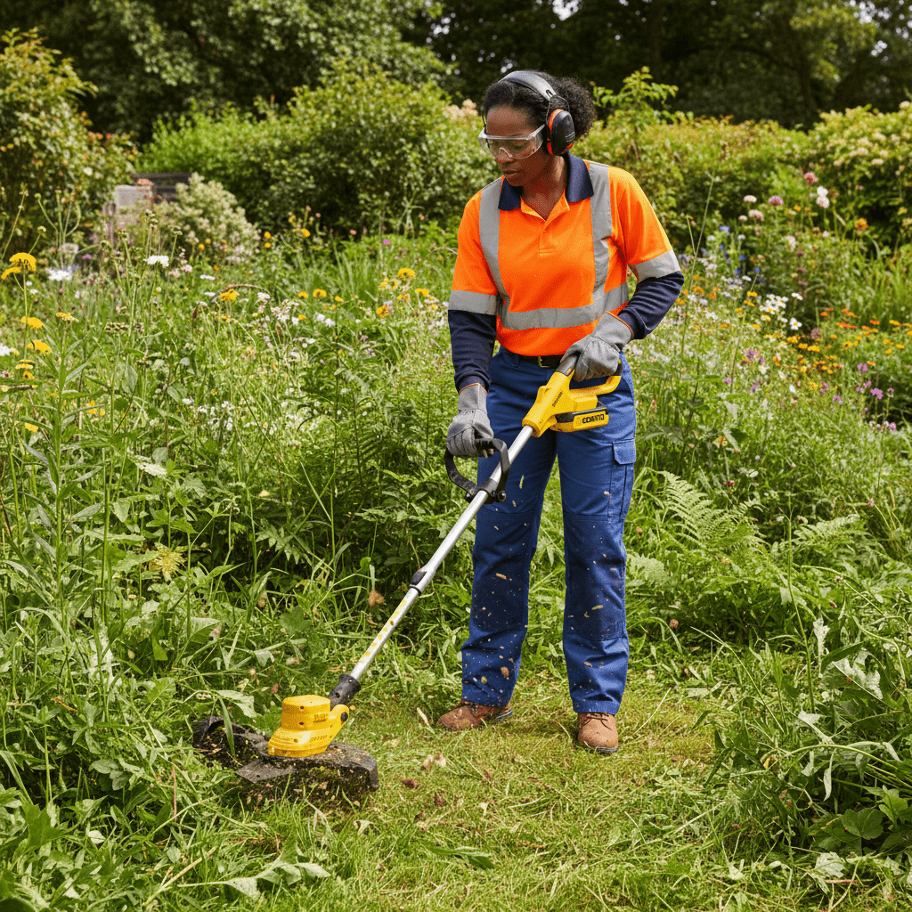Supply Master Coofix 20V Cordless Grass Trimmer & Brush Cutter with Battery & Charger - 27445