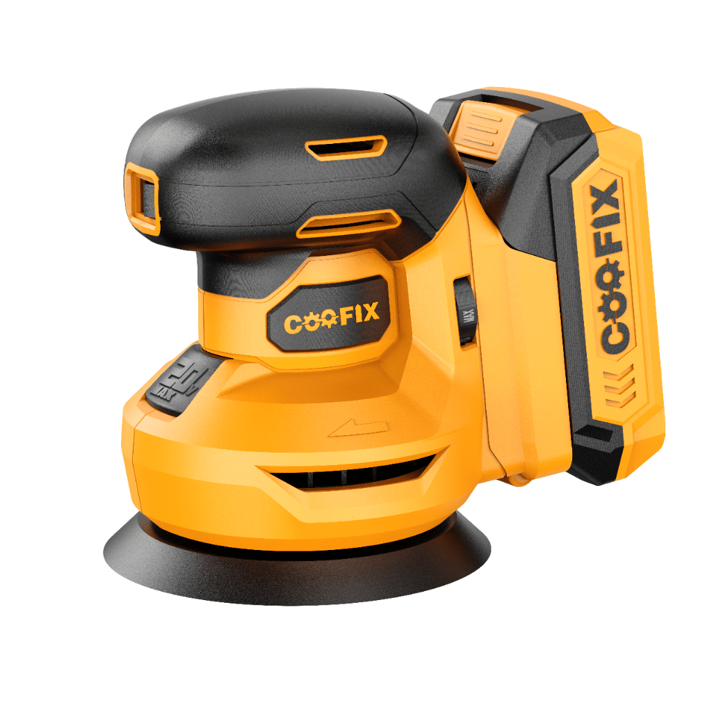 Supply Master Coofix 20V Cordless Orbital Sheet Sander 5" with Battery & Charger - 27426