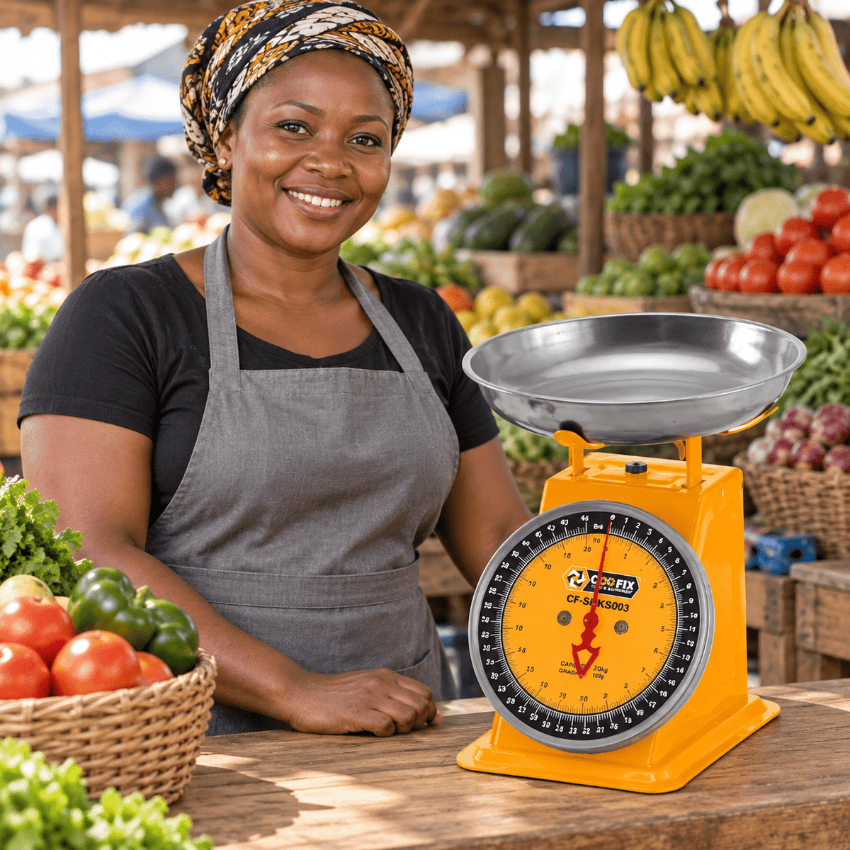Supply Master Coofix 20kg Manual Mechanical Dial Spring Scale - 27374