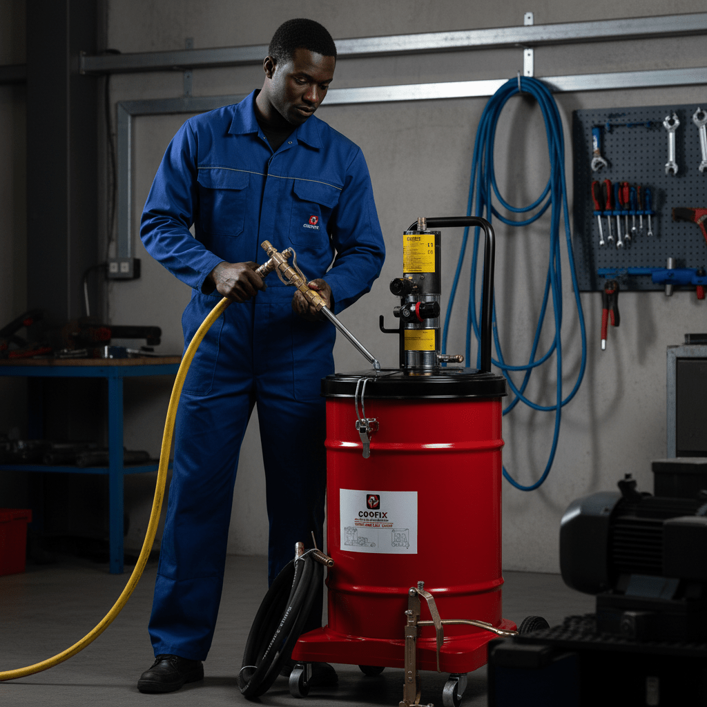 Supply Master Coofix 400 Bar Pneumatic Grease Pump - 27400