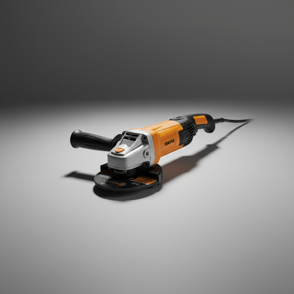 Supply Master Coofix 5"/125mm Electric Angle Grinder 1400W with Variable-Speed - 27362