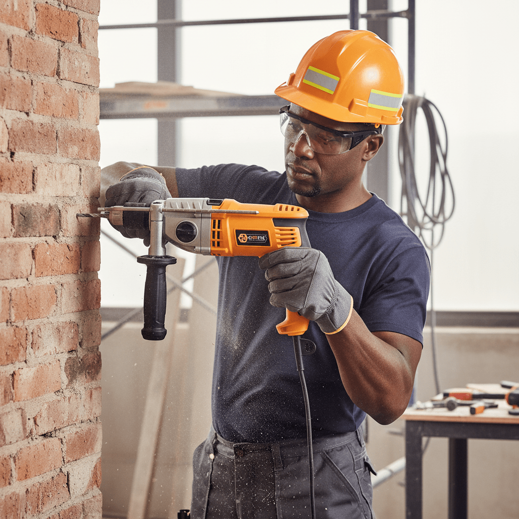Supply Master Coofix Heavy-Duty Two-Speed Electric Impact Drill 1050W - 27309