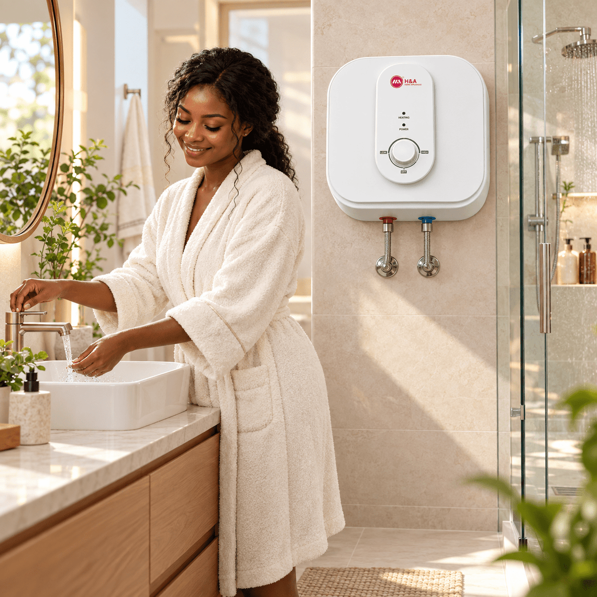 Supply Master H&A Vertical Storage Water Heater 1500W with Adjustable Temperature Control | 10L, 15L & 30L