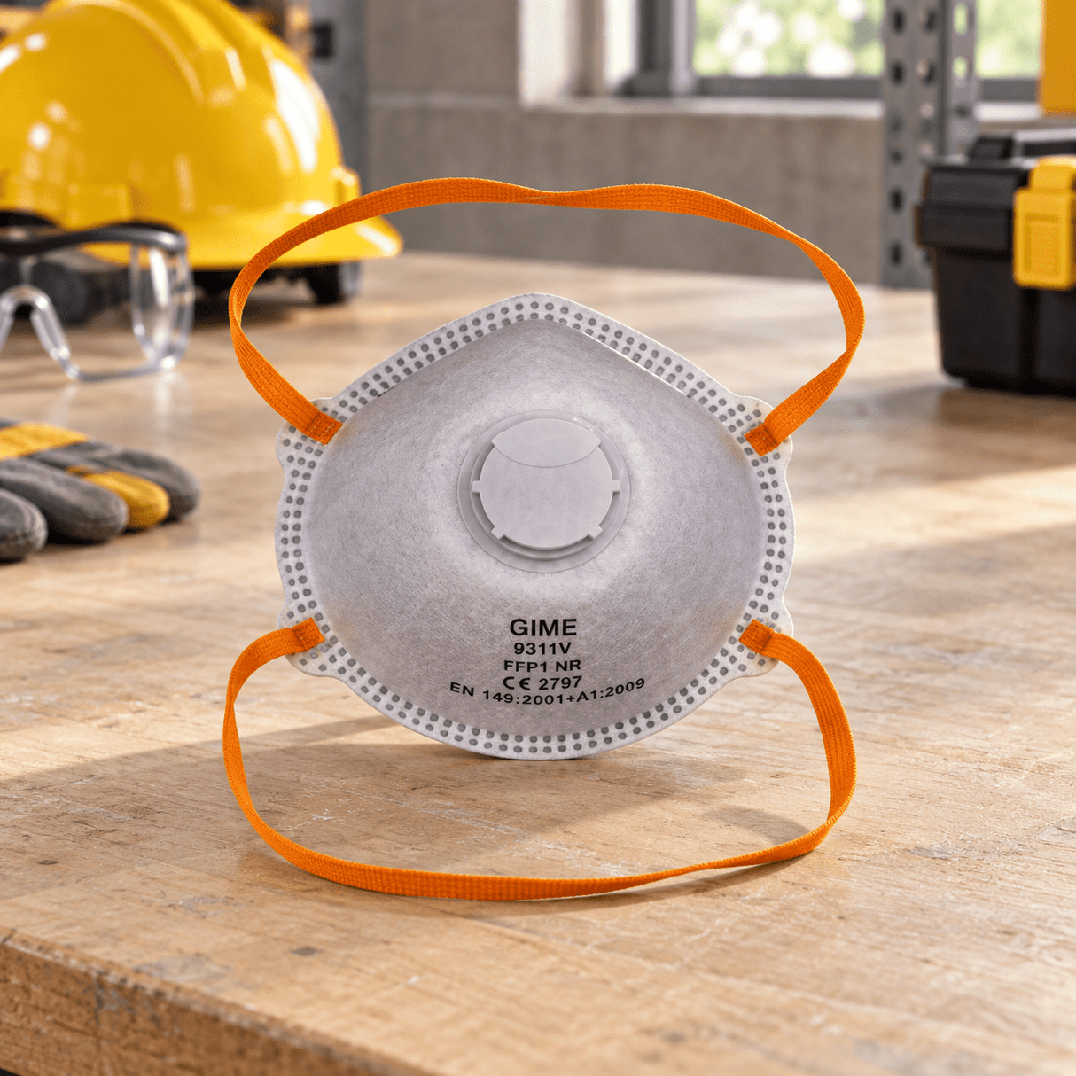 Supply Master Tera 20-Piece FFP1 NR Valved Disposable Particulate Mask - 210605
