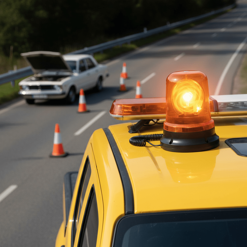 Supply Master Tera 24V Rotating Warning Beacon for Trucks - 212211