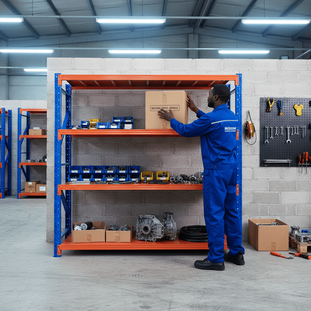 Supply Master Tera 4-Tier Heavy-Duty Storage Rack 500kg Per Layer - TSS-HD01B