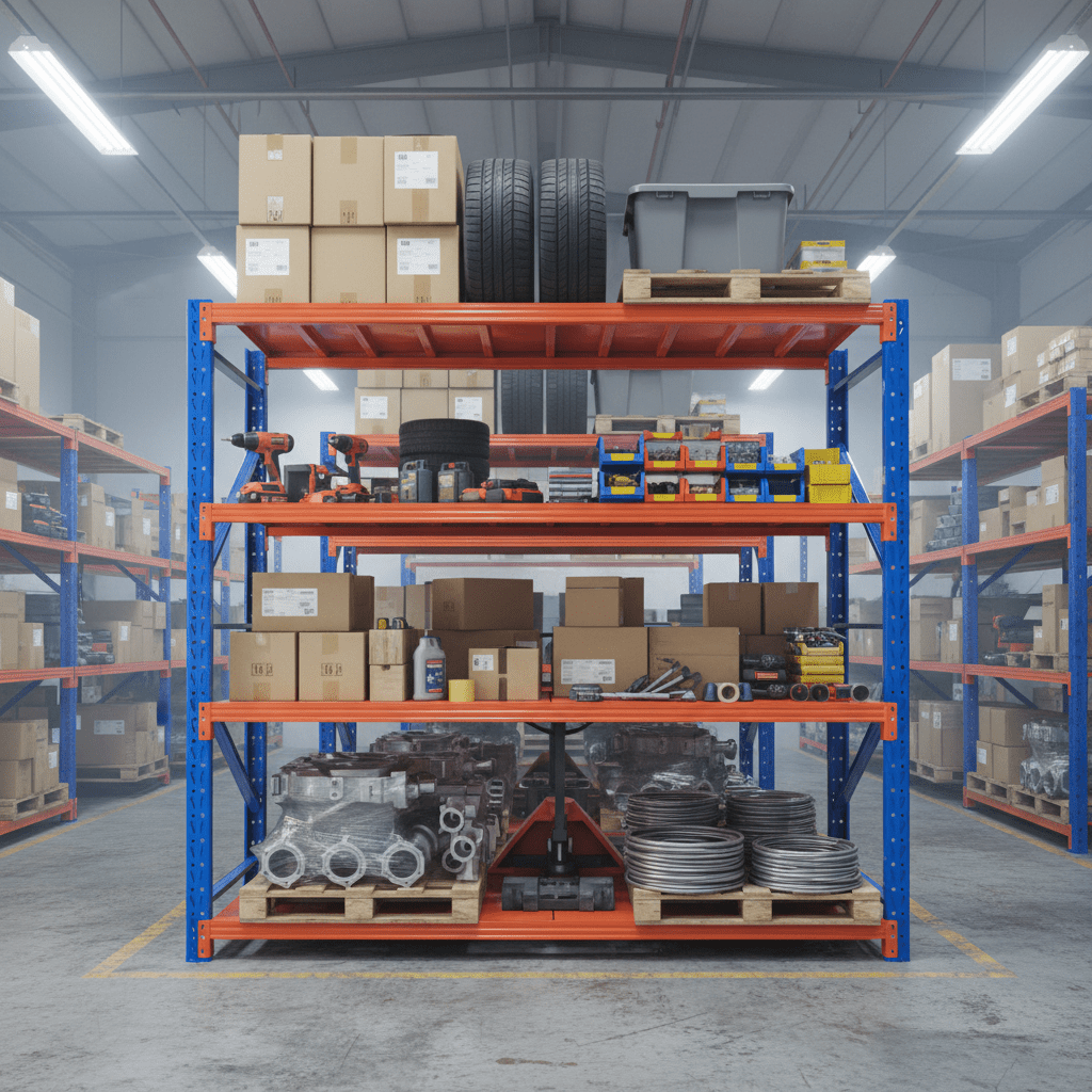 Supply Master Tera 4-Tier Heavy-Duty Storage Rack 500kg Per Layer - TSS-HD01B