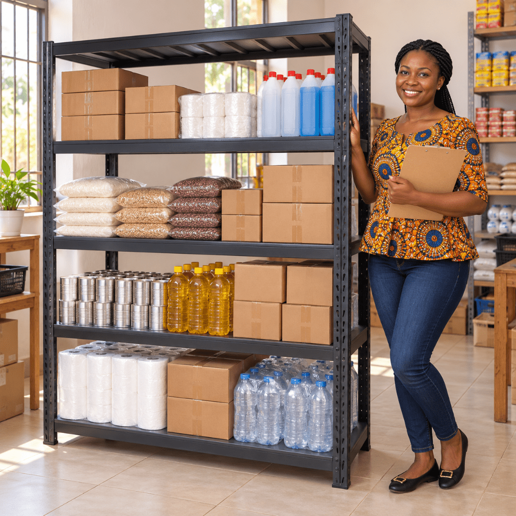 Supply Master Tera 4-Tier Light-Duty Long Span Storage Shelf 200kg Per Layer - TSS-LD01