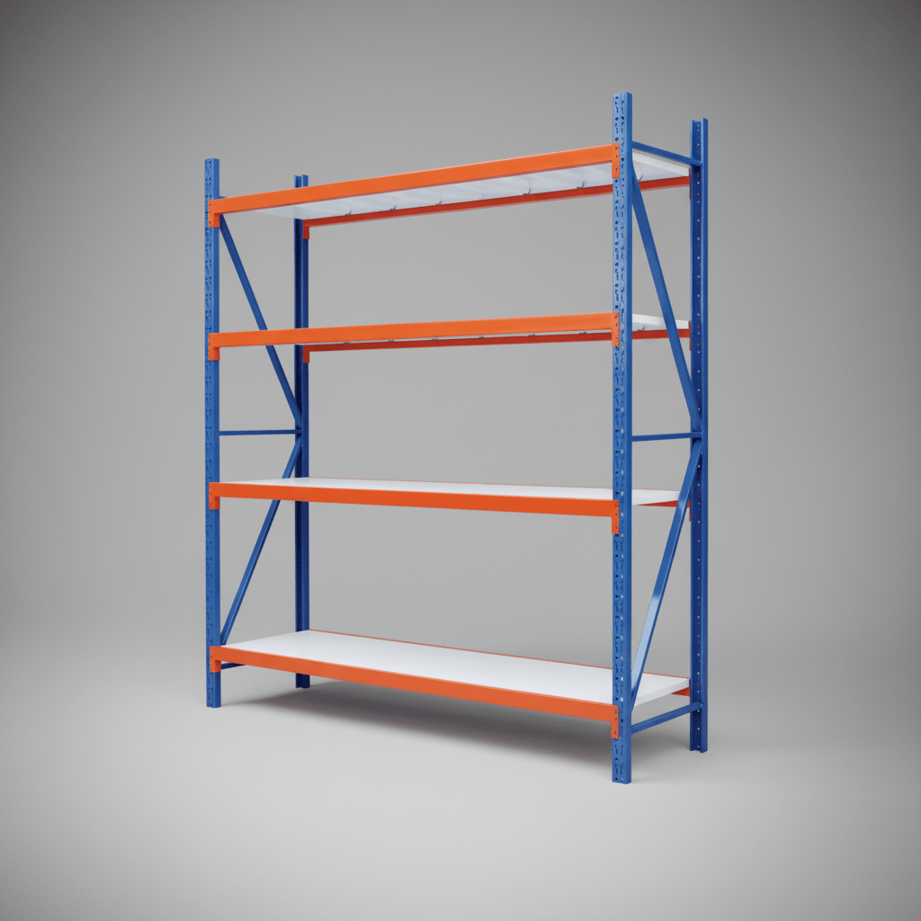 Supply Master Tera 4-Tier Medium-Duty Storage Rack 300kg Per Layer - TSS-MD01B