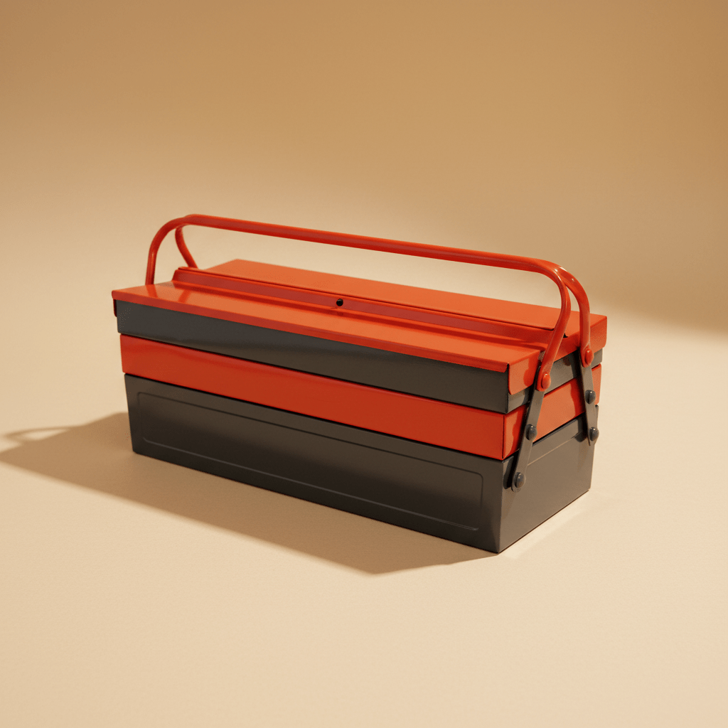 Supply Master Tera 5-Tray Cantilever Steel Tool Box 530 x 200 x 200mm - H331213