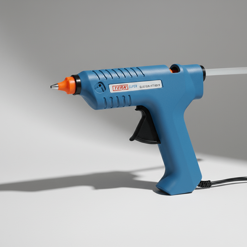 Supply Master Tera Blue Electric Hot Melt Glue Gun with Trigger Feed - H17142491