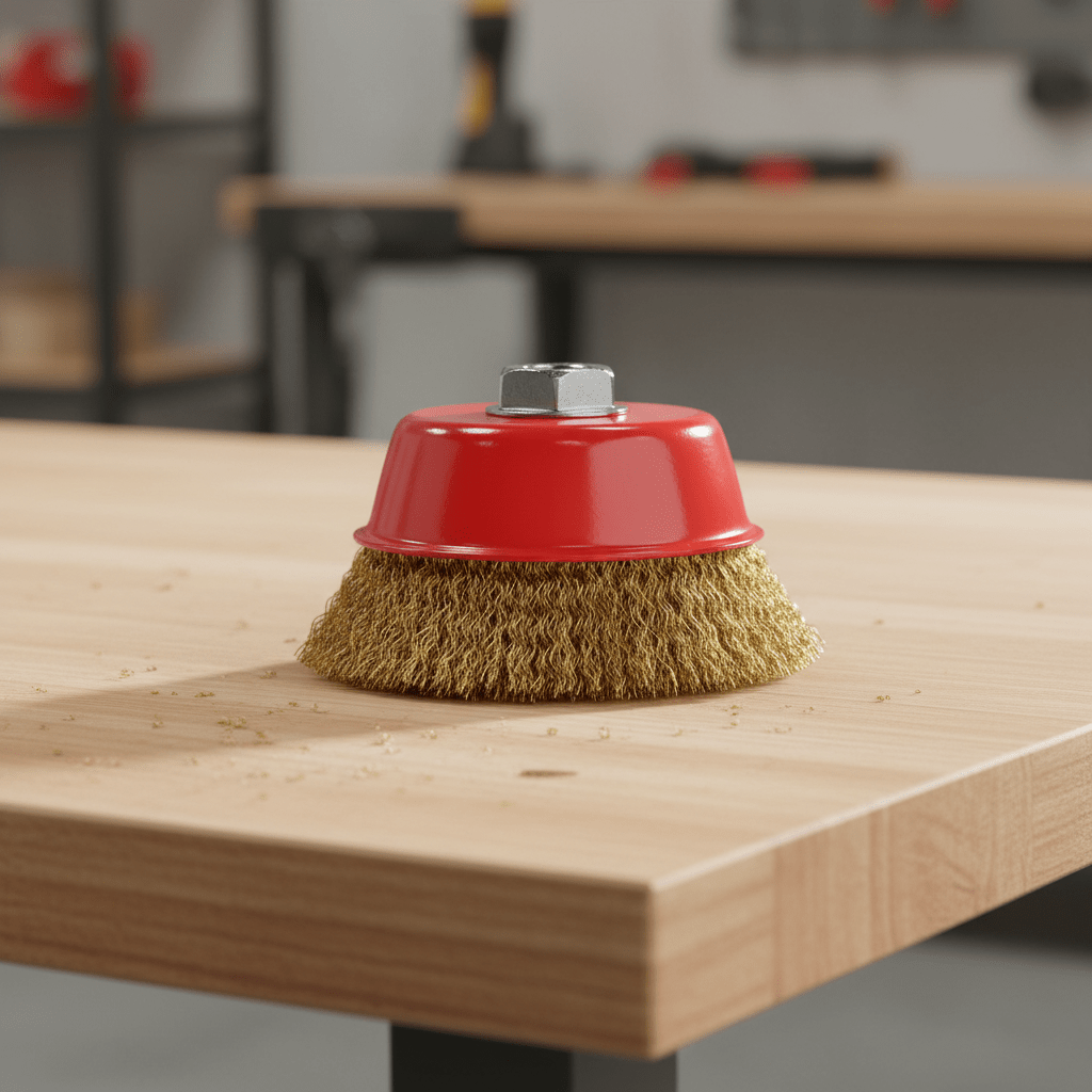 Supply Master Tera Crimped Wire Cup Brush | 3" & 4"