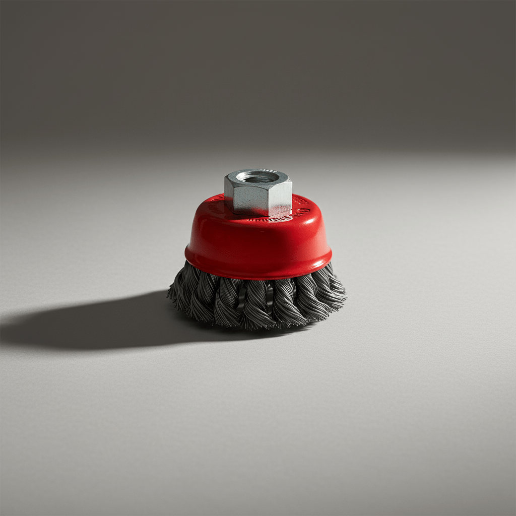 Supply Master Tera Twisted Wire Cup Brush | 3" & 4"
