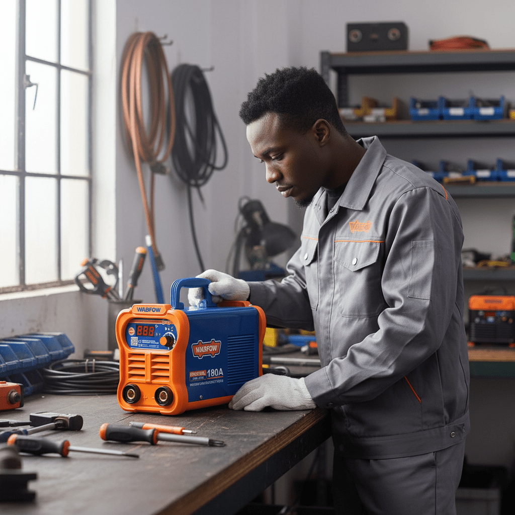 Supply Master Wadfow 180A IGBT Inverter MMA Welding Machine with Accessories - WWD21801