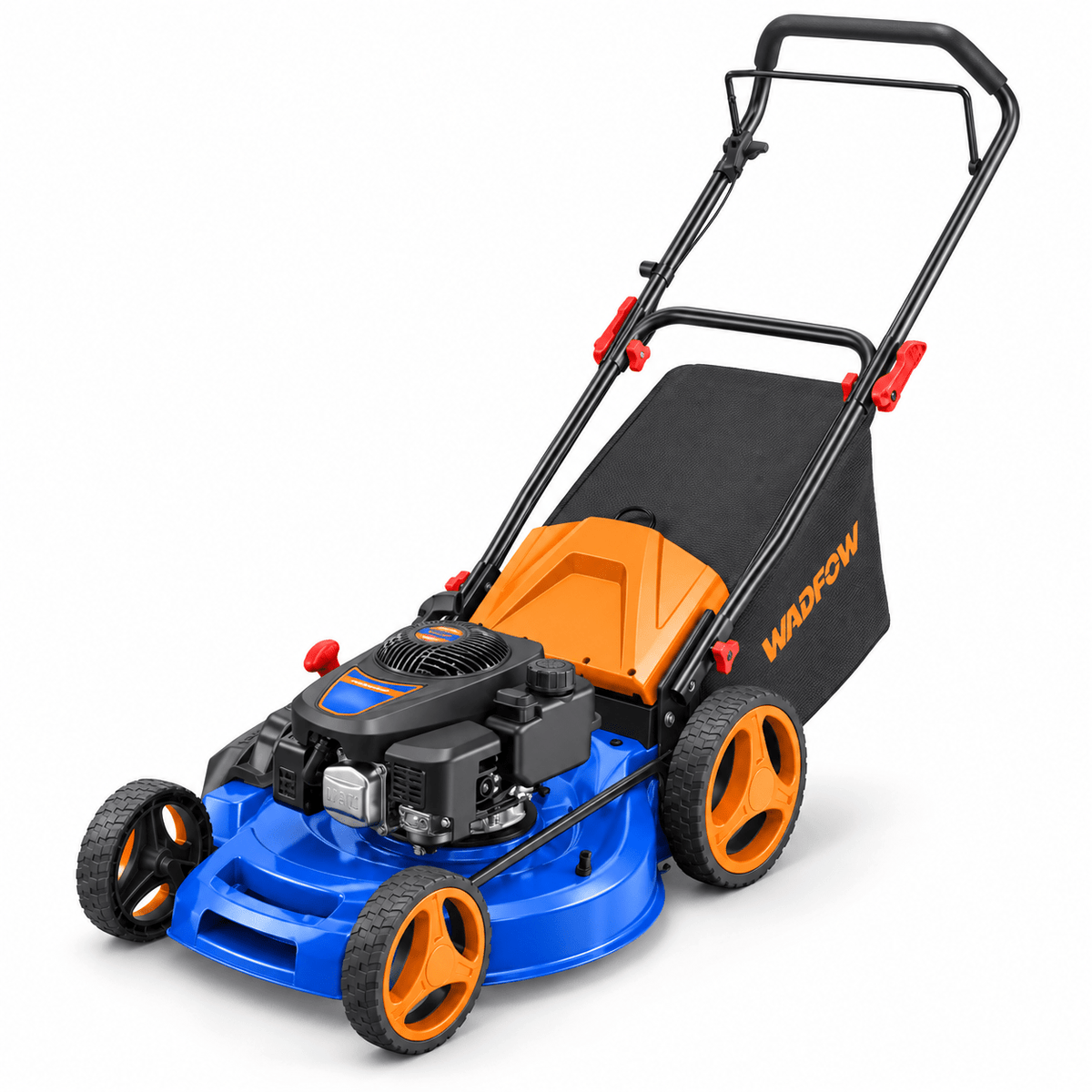 Supply Master Wadfow 20" 4-in-1 Gasoline Lawn Mower 173cc 4HP with 510mm Cutting Width - WGM6A20