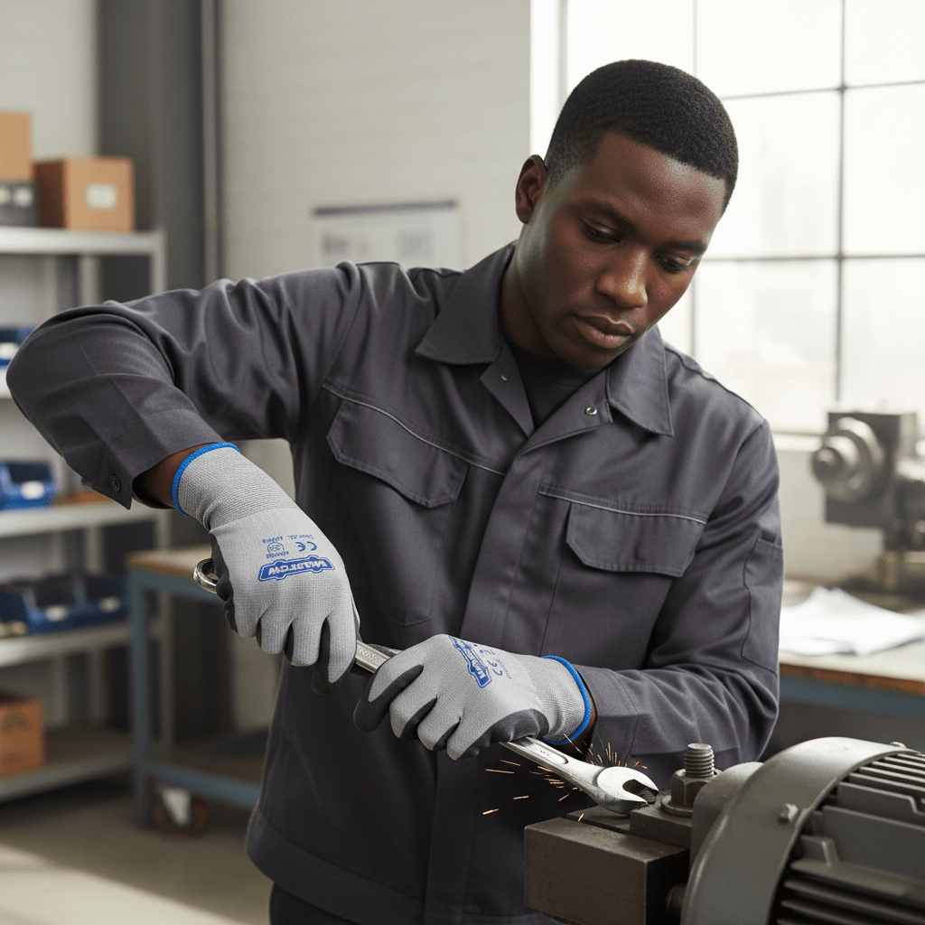 Supply Master Wadfow Nitrile Foam-Coated Work Gloves XL - WGV2803