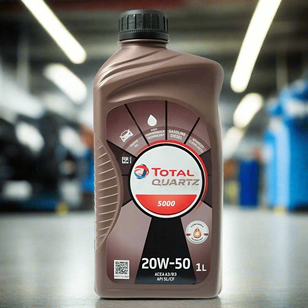 Total Quartz 5000 Engine Oil 1L/4L - 20W-50 Auto Supply Master