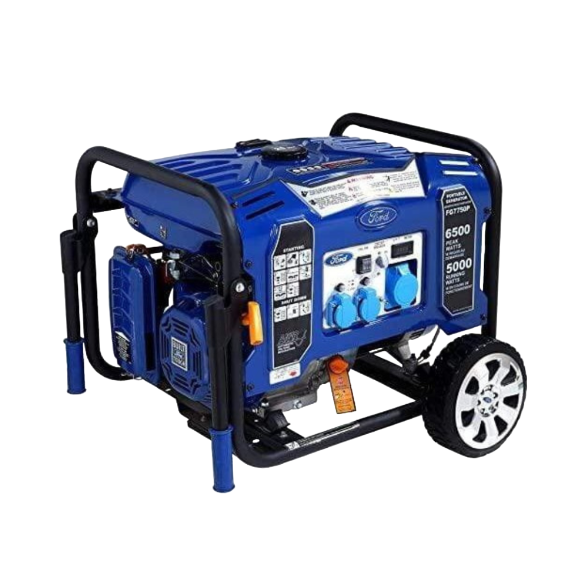 Ford Portable Gasoline Generator 6500W Peak 5000W with Electric Start - FG7750P supply-master