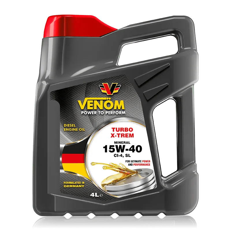 Venom Turbo X-Trem Diesel Engine Oil 5L/20L - SAE 15W-40 Auto Supply Master