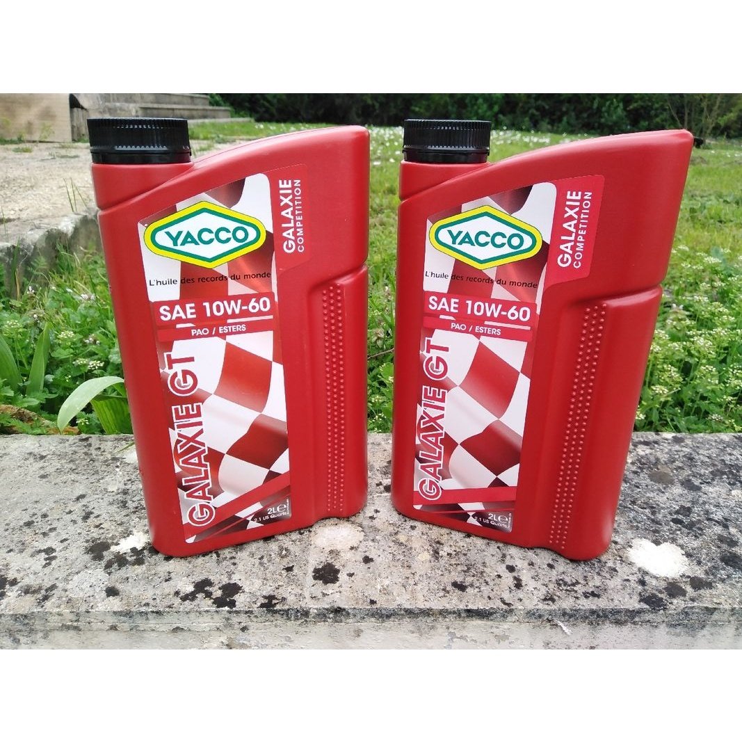 Yacco 100% Synthetic Racing Engine Oil 1L - GALAXIE GT SAE 10W60 Auto Supply Master