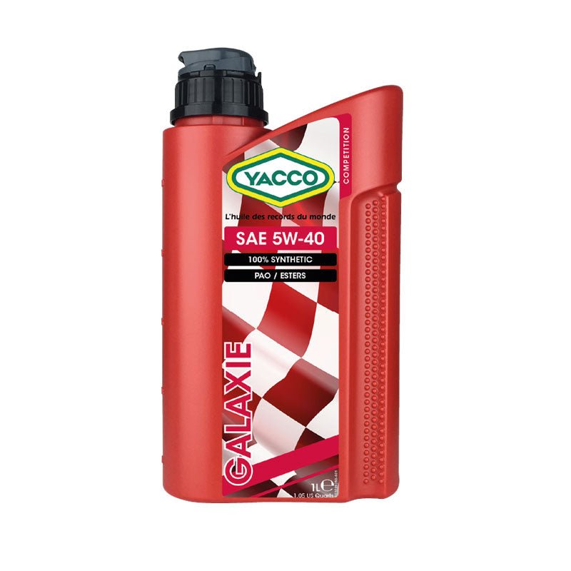 Yacco 100% Synthetic Racing Engine Oil 1L - GALAXIE SAE 5W40 Auto Supply Master