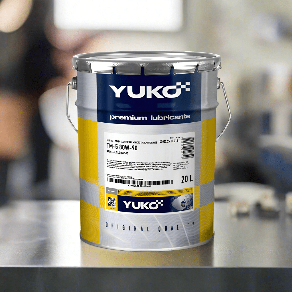Yuko Transmition Oil TM-5 80W90 API GL-5 Jerry Can - 20L Auto SupplyMaster