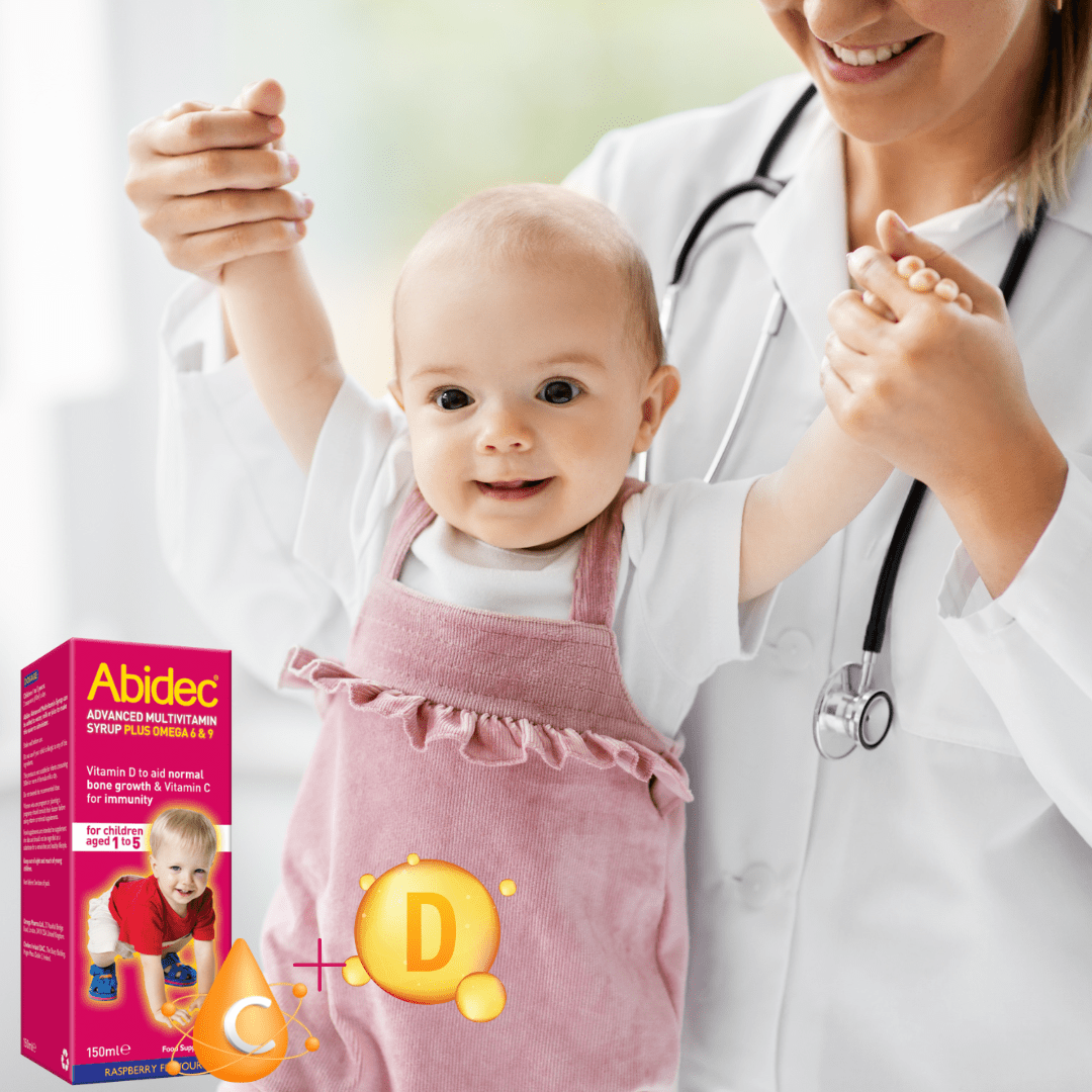 Abidec Kids Vitamins & Supplements Abidec Multivitamin Syrup With Omega 3 For Children - 150ml | BF