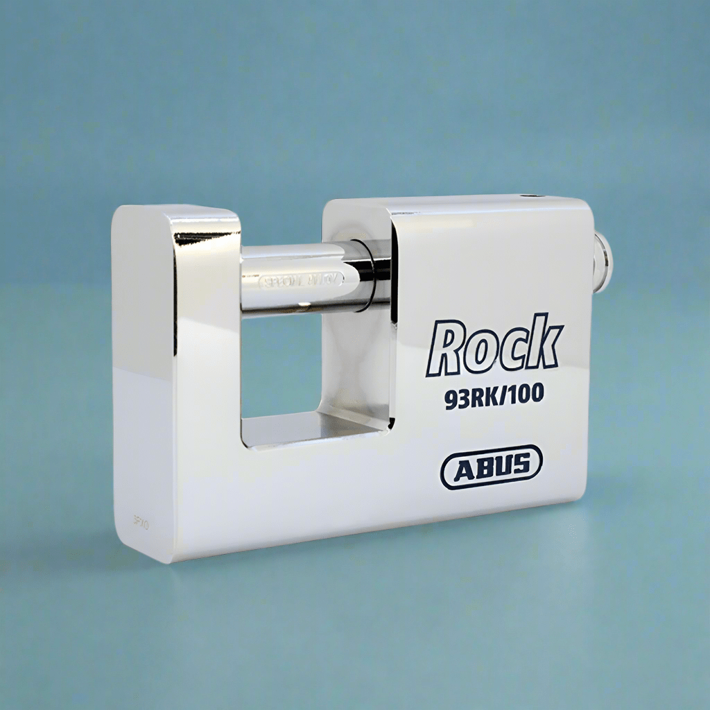 ABUS Padlocks & Accessories ABUS 110mm Monobloc Steel Padlock - 93RK/100