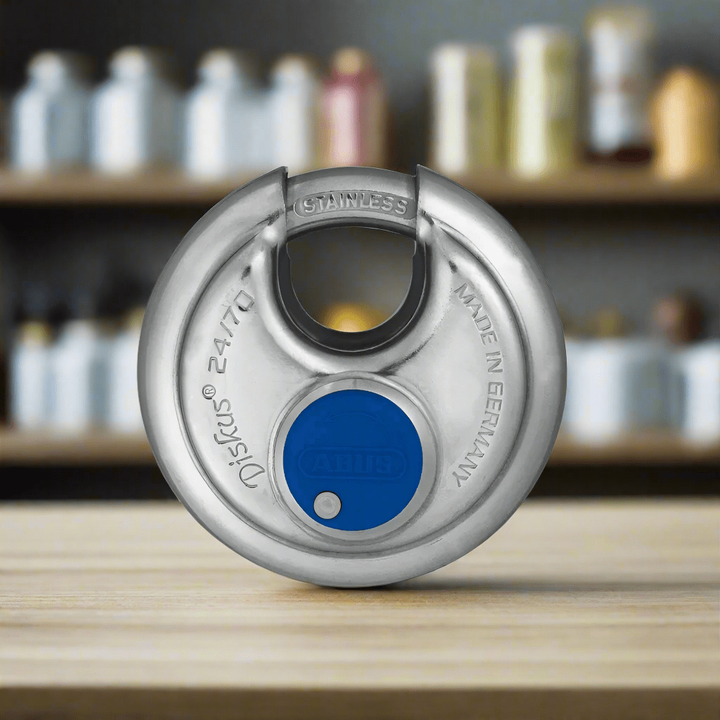 ABUS Padlocks & Accessories ABUS 70mm Diskus Stainless Steel Padlock - 24IB/70