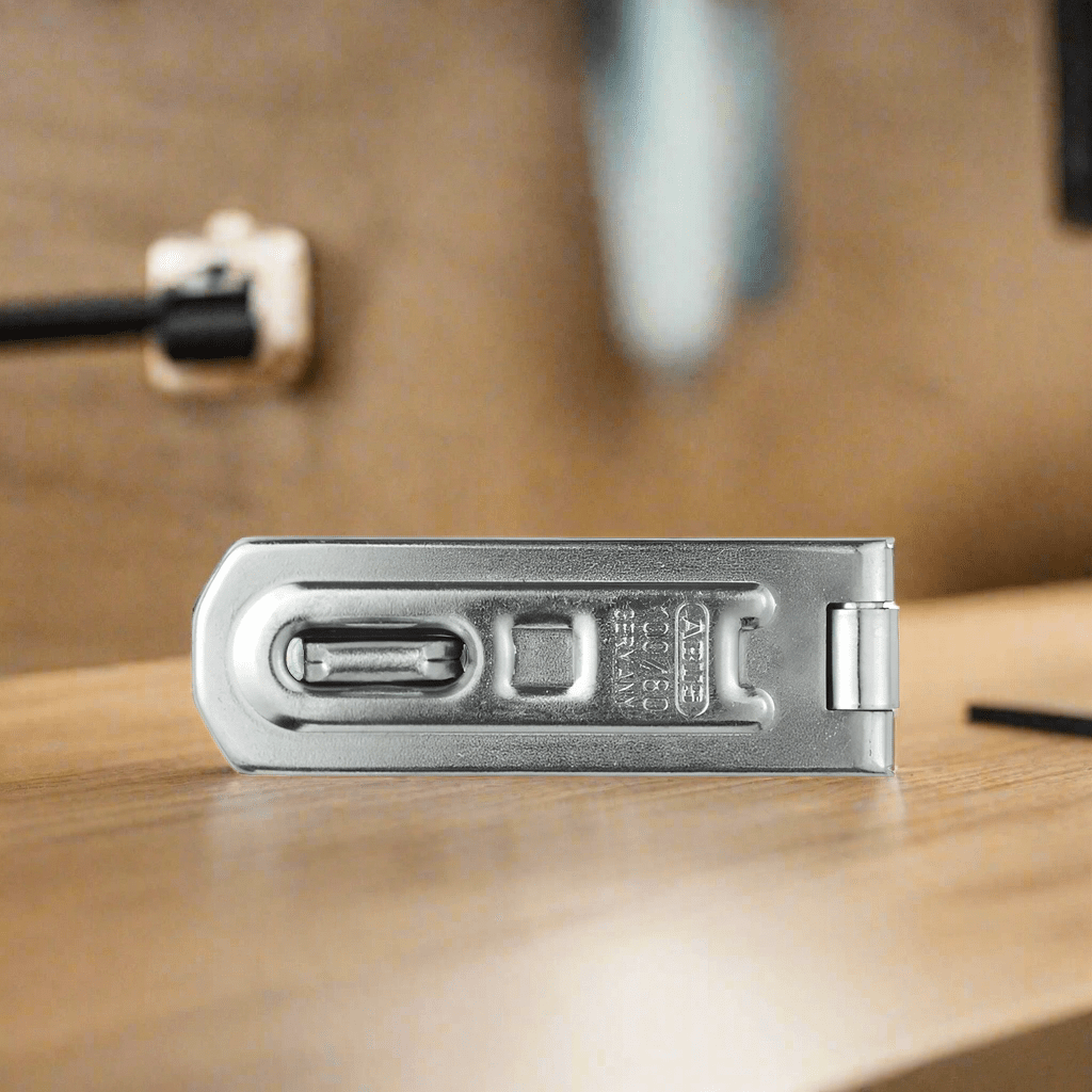 ABUS Padlocks & Accessories ABUS Hasp & Staple 100/80