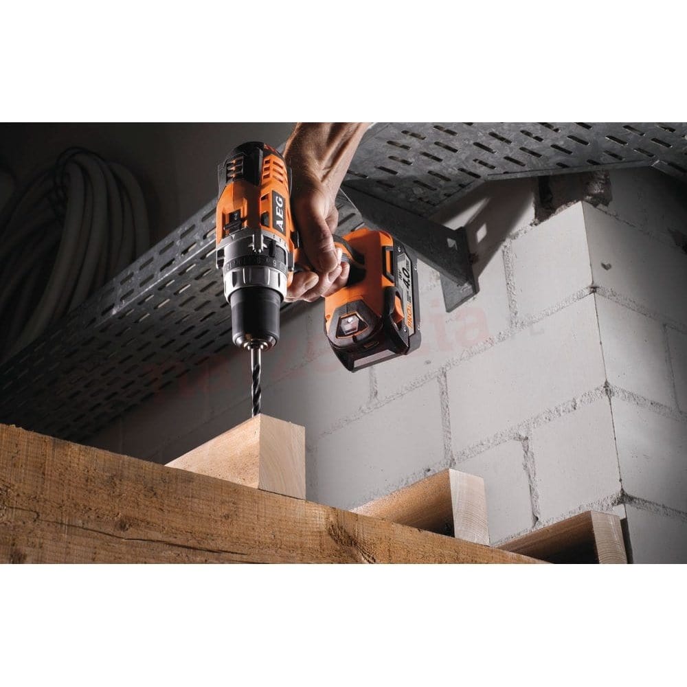 AEG Drill AEG Lithium-Ion Cordless Hammer Impact Drill 18V 4AH - BSB18CLI-402C