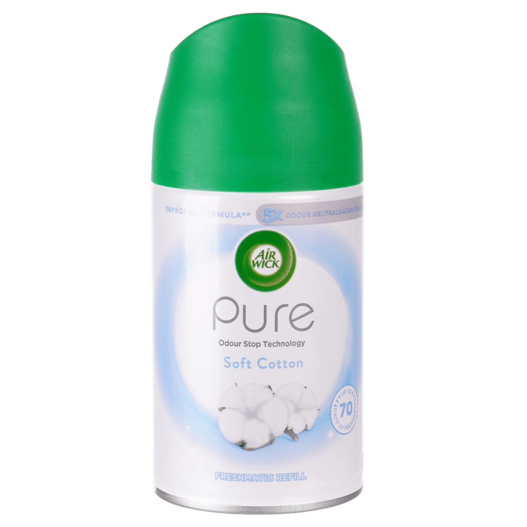 Air Wick Air Fresheners & Odor Control Air Wick Soft Cotton Freshmatic Refill Air Freshener Spray - 250ml