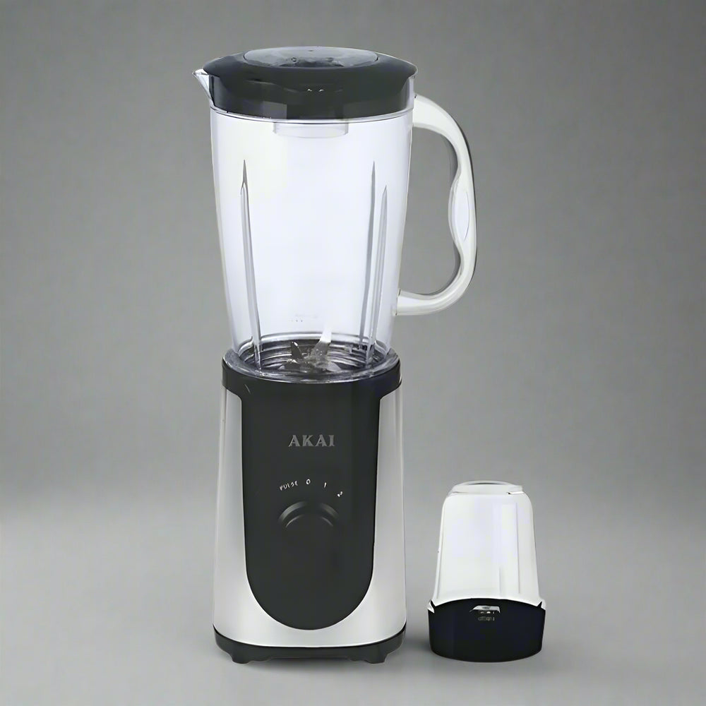 Akai Electric Kettle Akai 1.0L Black Stainless Steel Blender With Mill 350W - BD058A-103