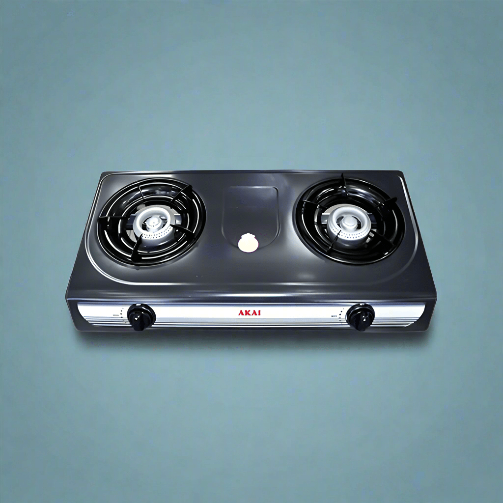 Akai Kitchen Appliances Akai 2 Burner Table Top Gas Cooker