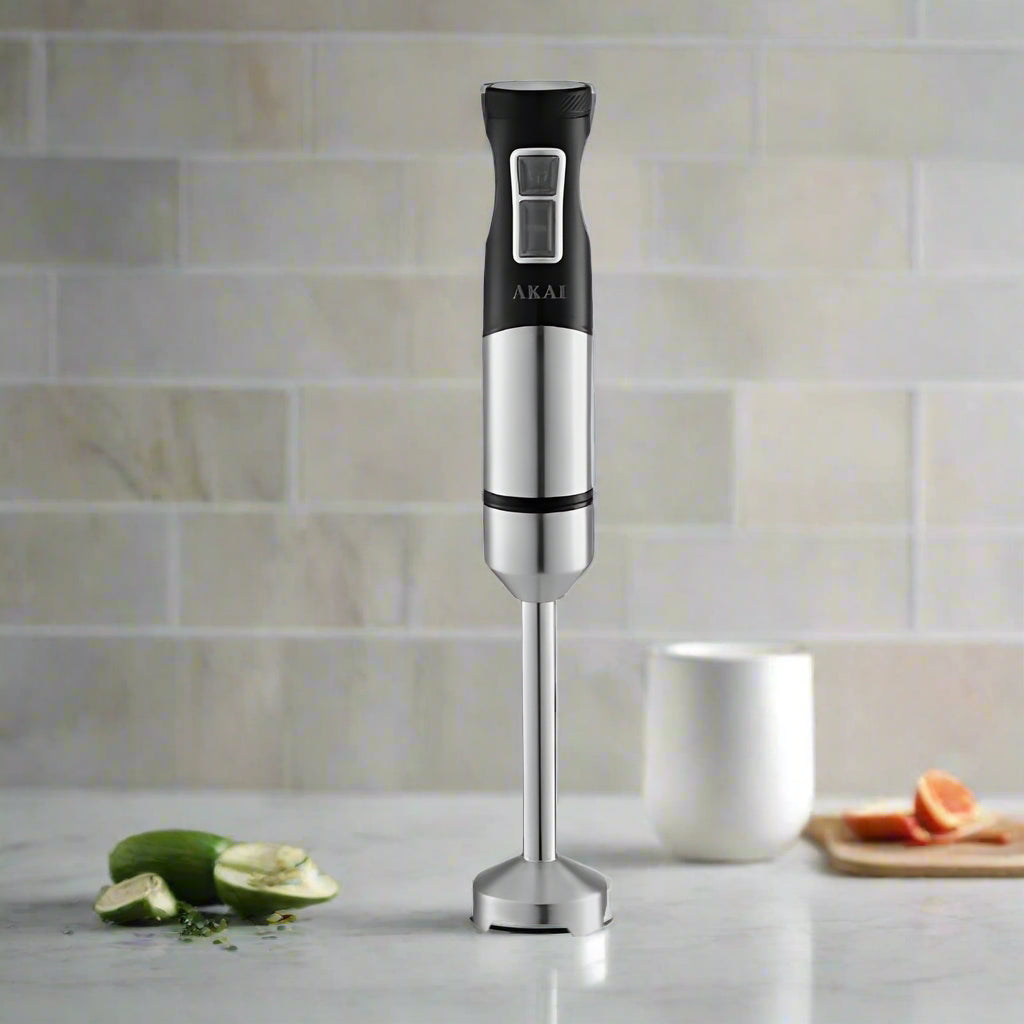 Akai Hand Blender Akai 3 In 1 Multipurpose Stainless Steel Hand Blender With Chopper 1200W - BD068A-009